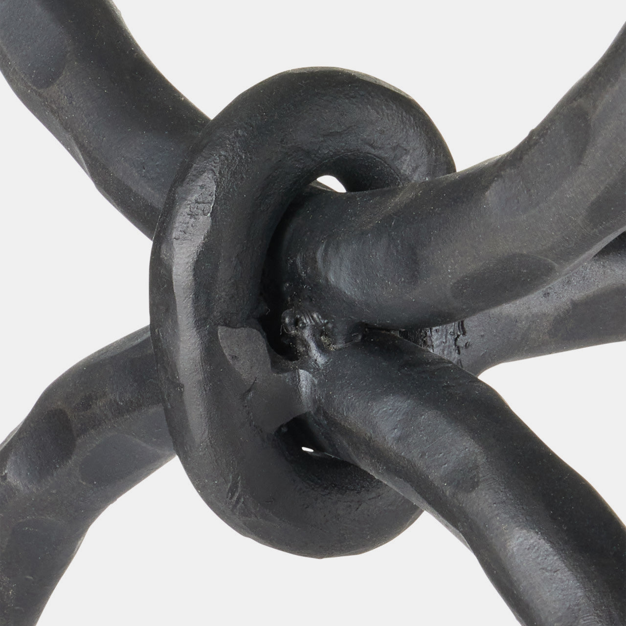 Agora White Travertine Side Table