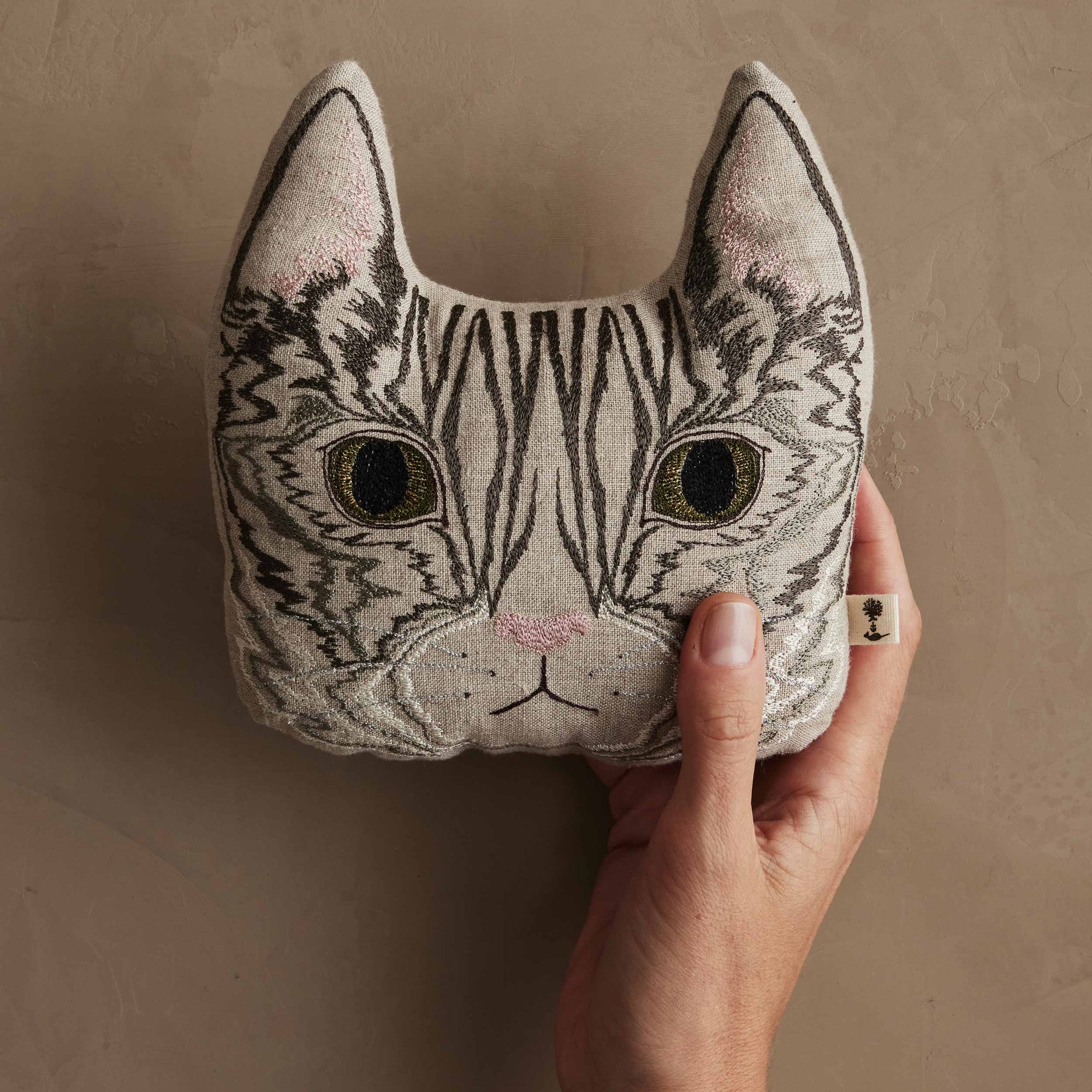 Tabby Cat Tiny Pillow - Collyer's Mansion