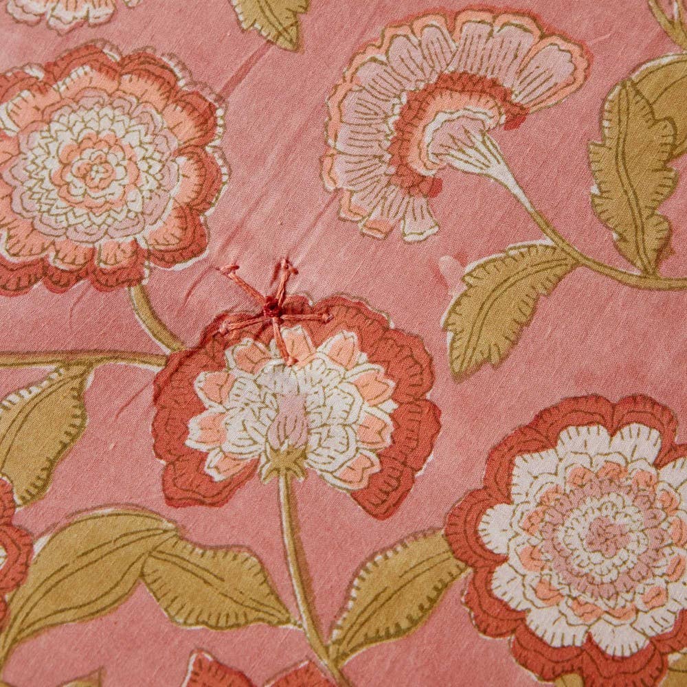 Sofa Topper in Guapao Rosewood