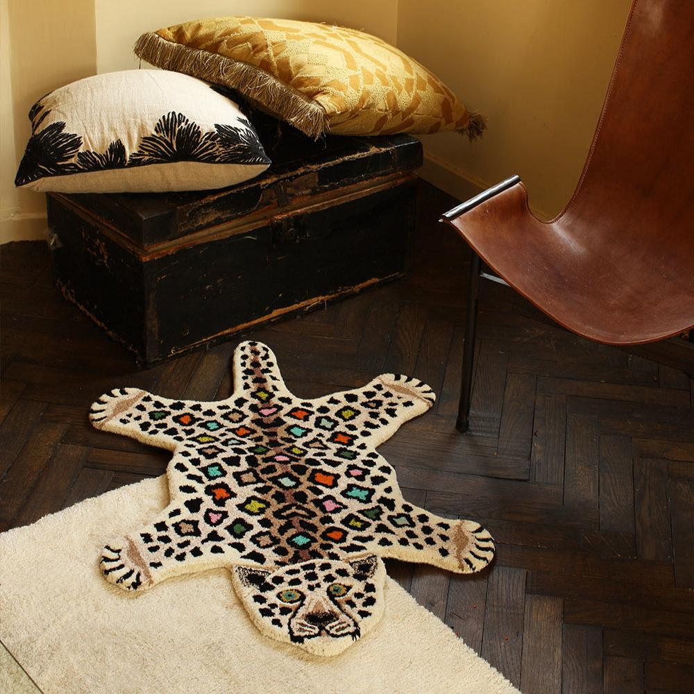 Disco Leopard Small Rug