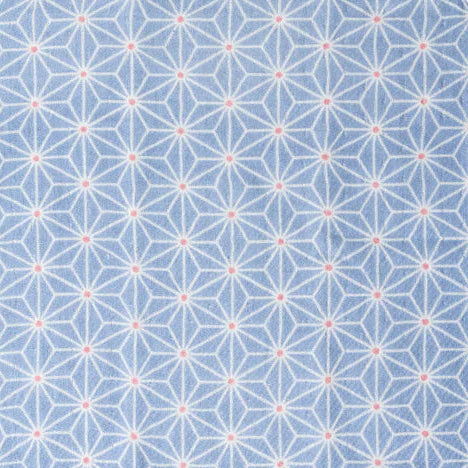 Blue Asanoha Washcloth