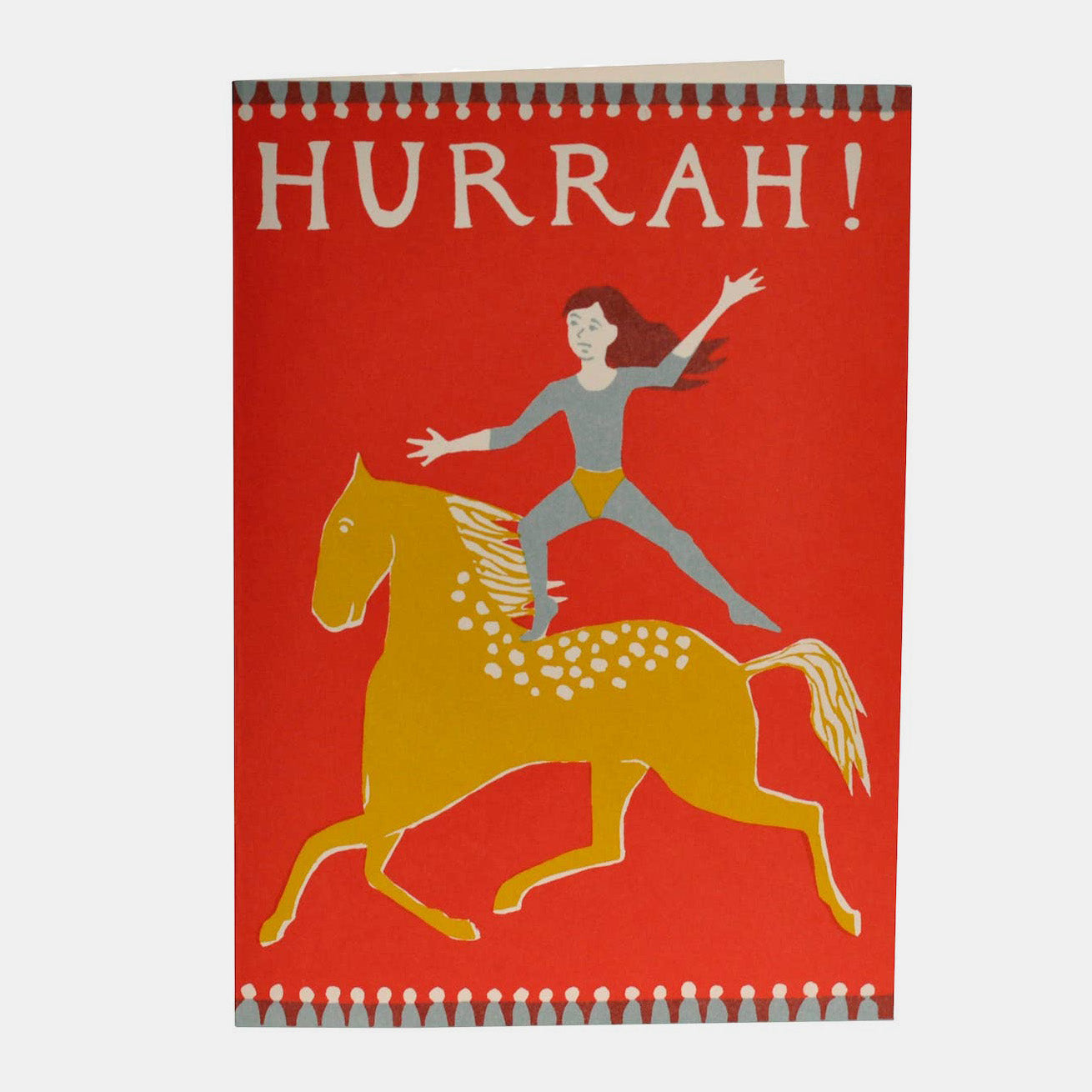 Large Card: Bareback Rider - Collyer's Mansion