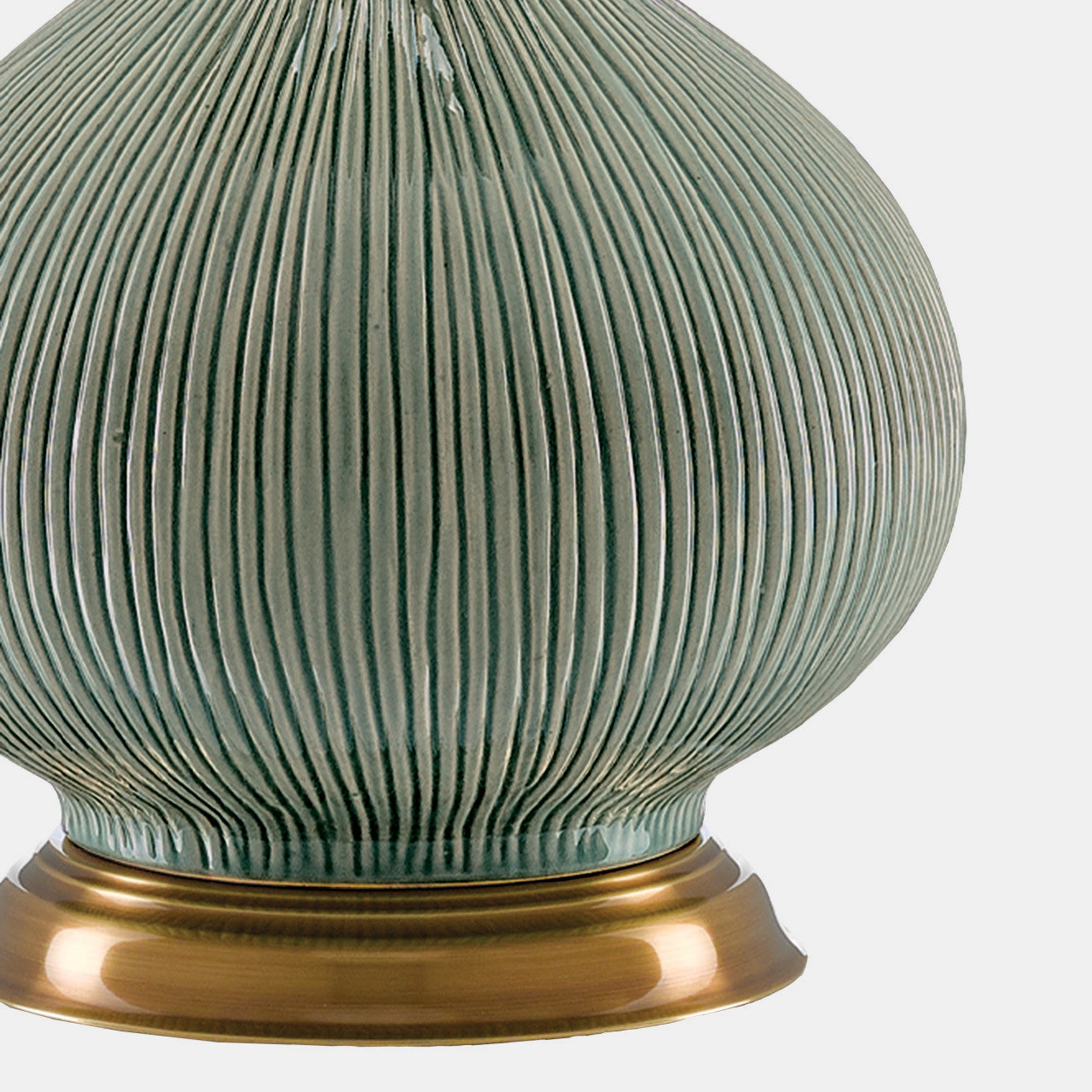 Cait Green Table Lamp - Collyer's Mansion