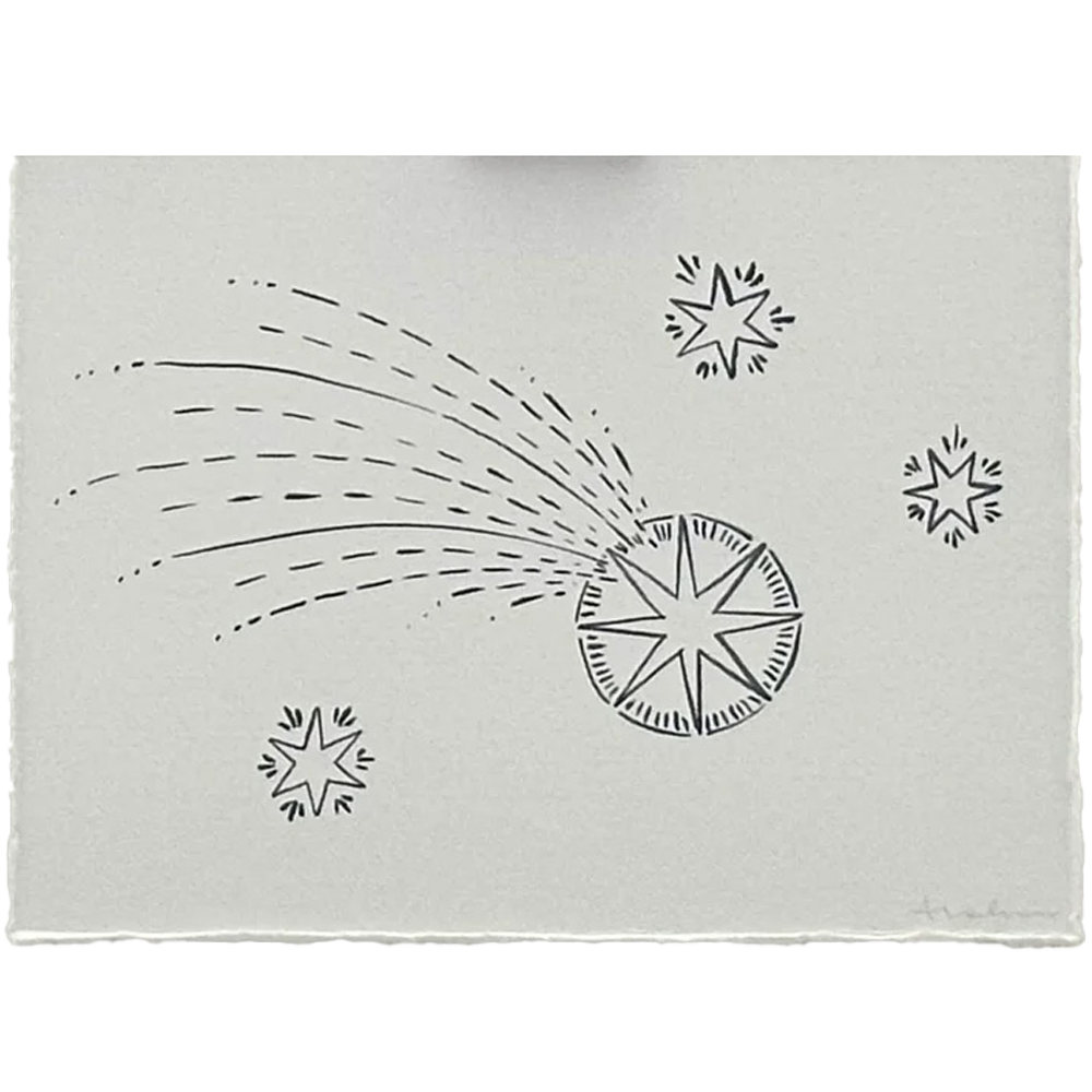 India Ink Shooting Star by Aislinn Forbes