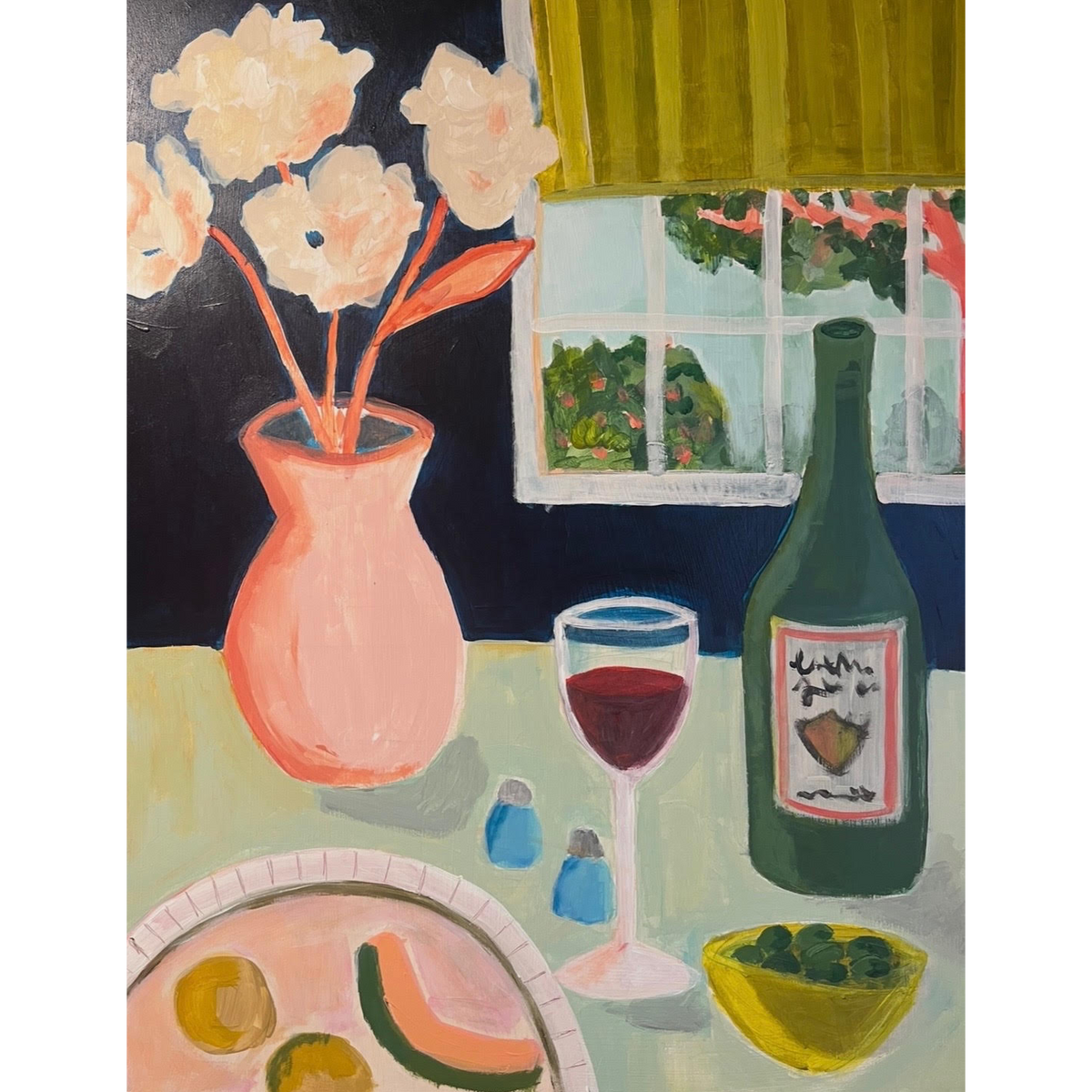 Aperitivo with Flowers by Chloe Galkin