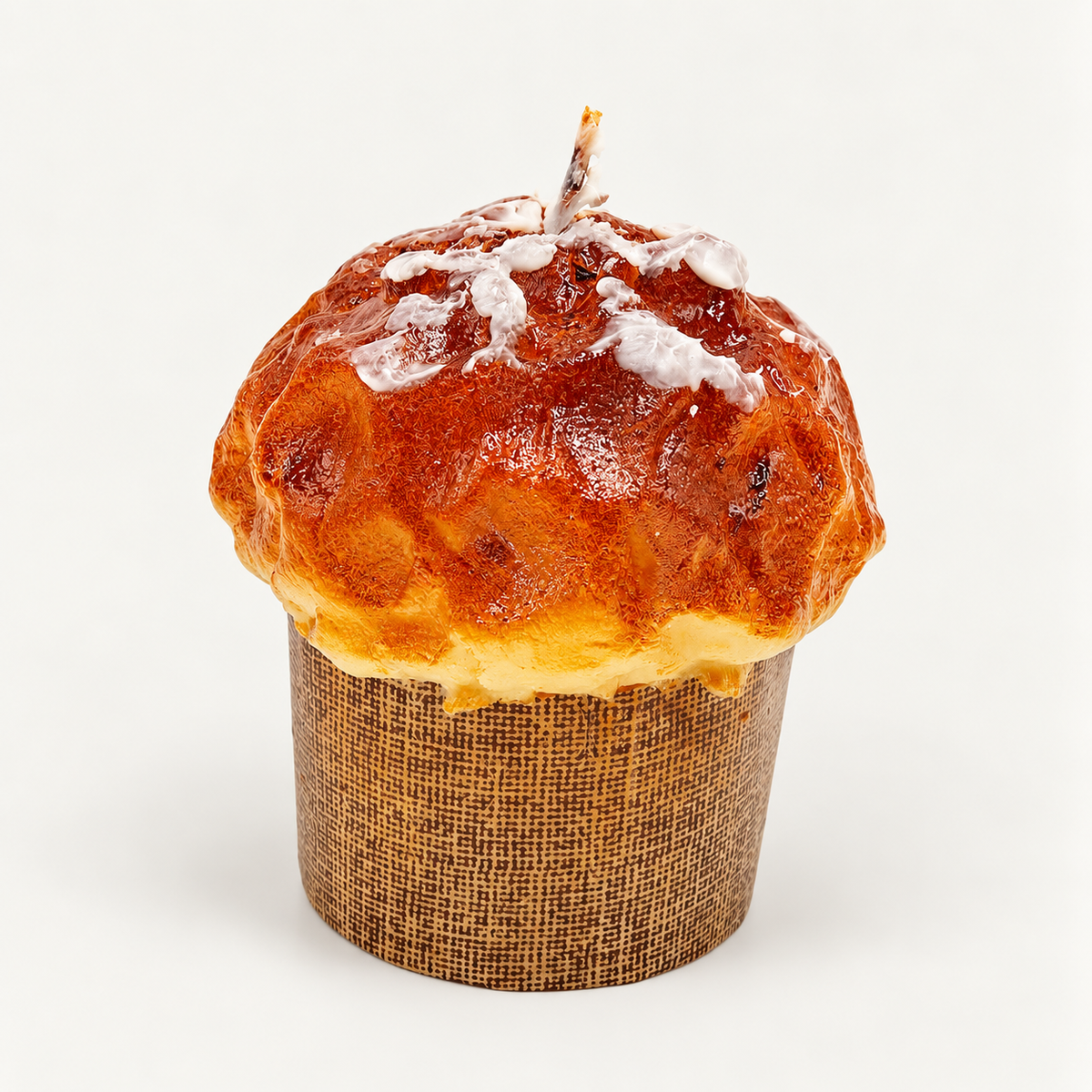 Mini Panettone Wax Candle