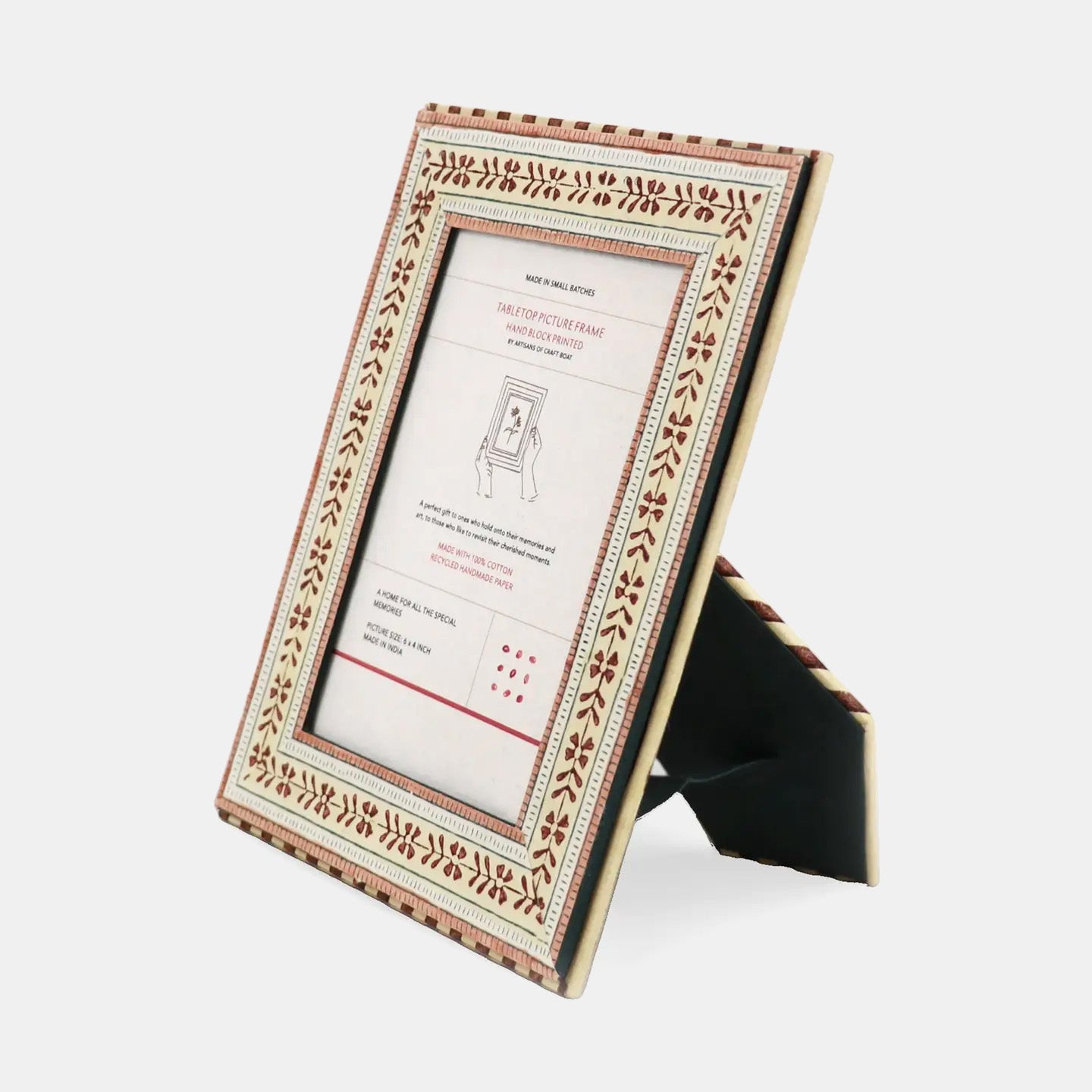 Picture Frame in Rhea Brick Red