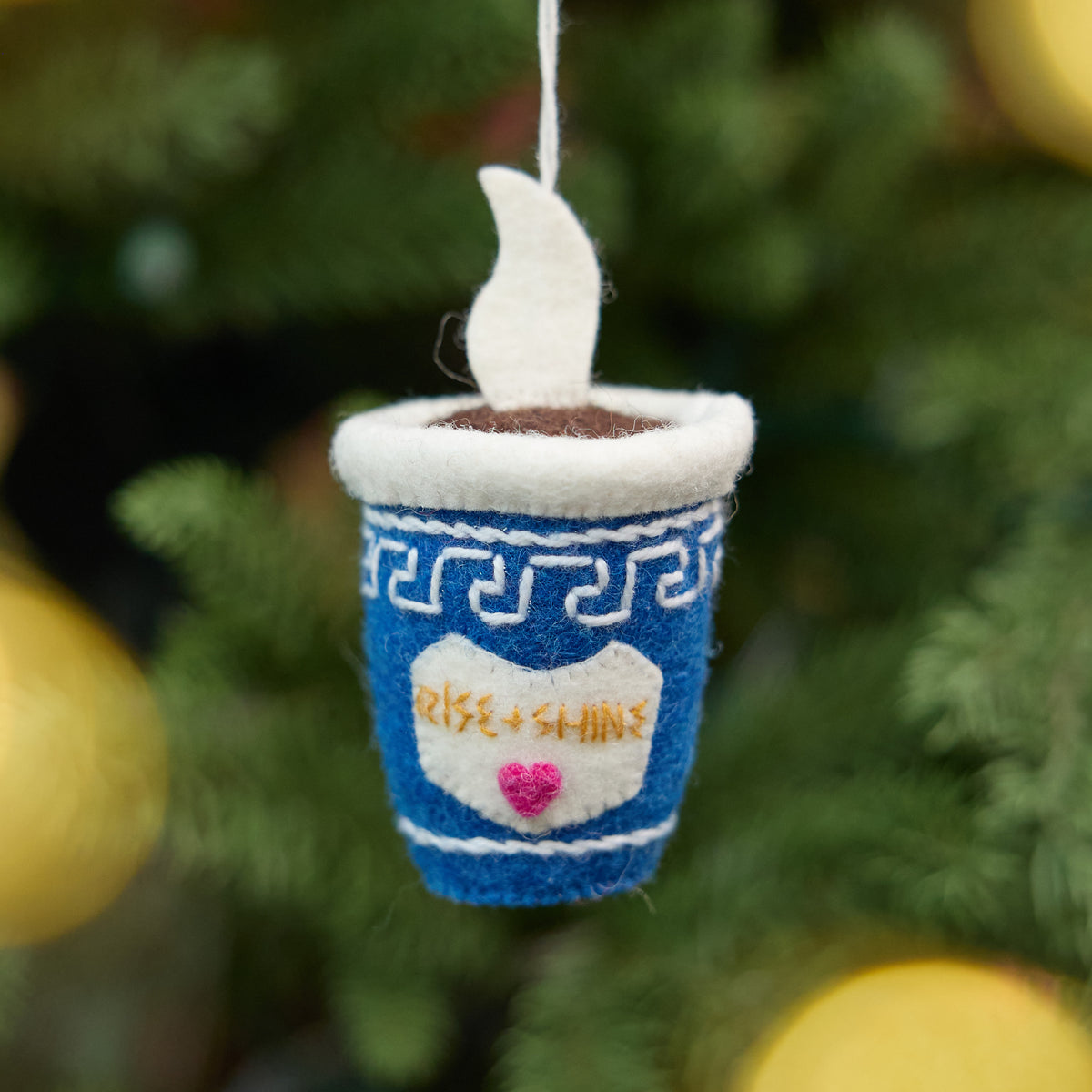 Rise &amp; Shine Coffee Ornament