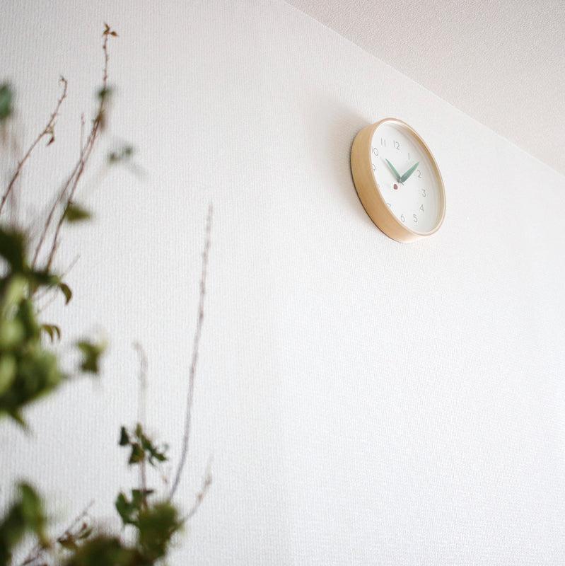 Ladybug Perch Wall Clock