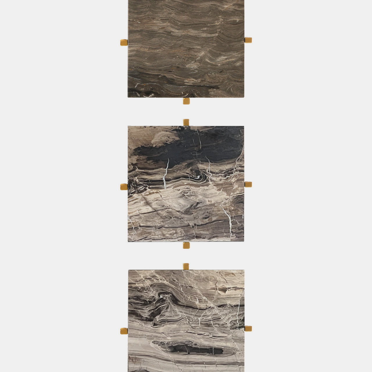 Flying Marble Gold Drinks Table