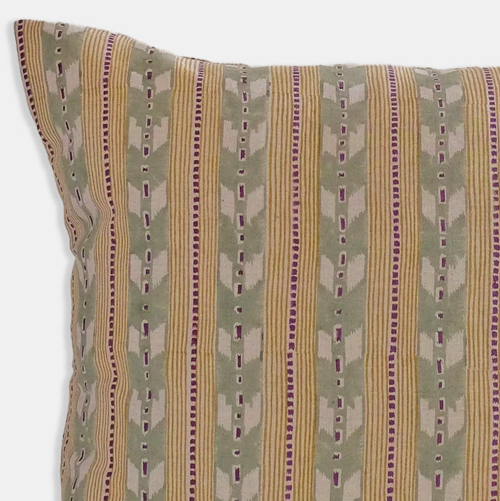 Kaveri Pistachio Square Pillow - Collyer's Mansion