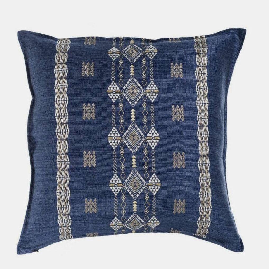 Berber Indigo Pillow, square, Pillow, Coral & Tusk, Collyer's Mansion - Collyer's Mansion