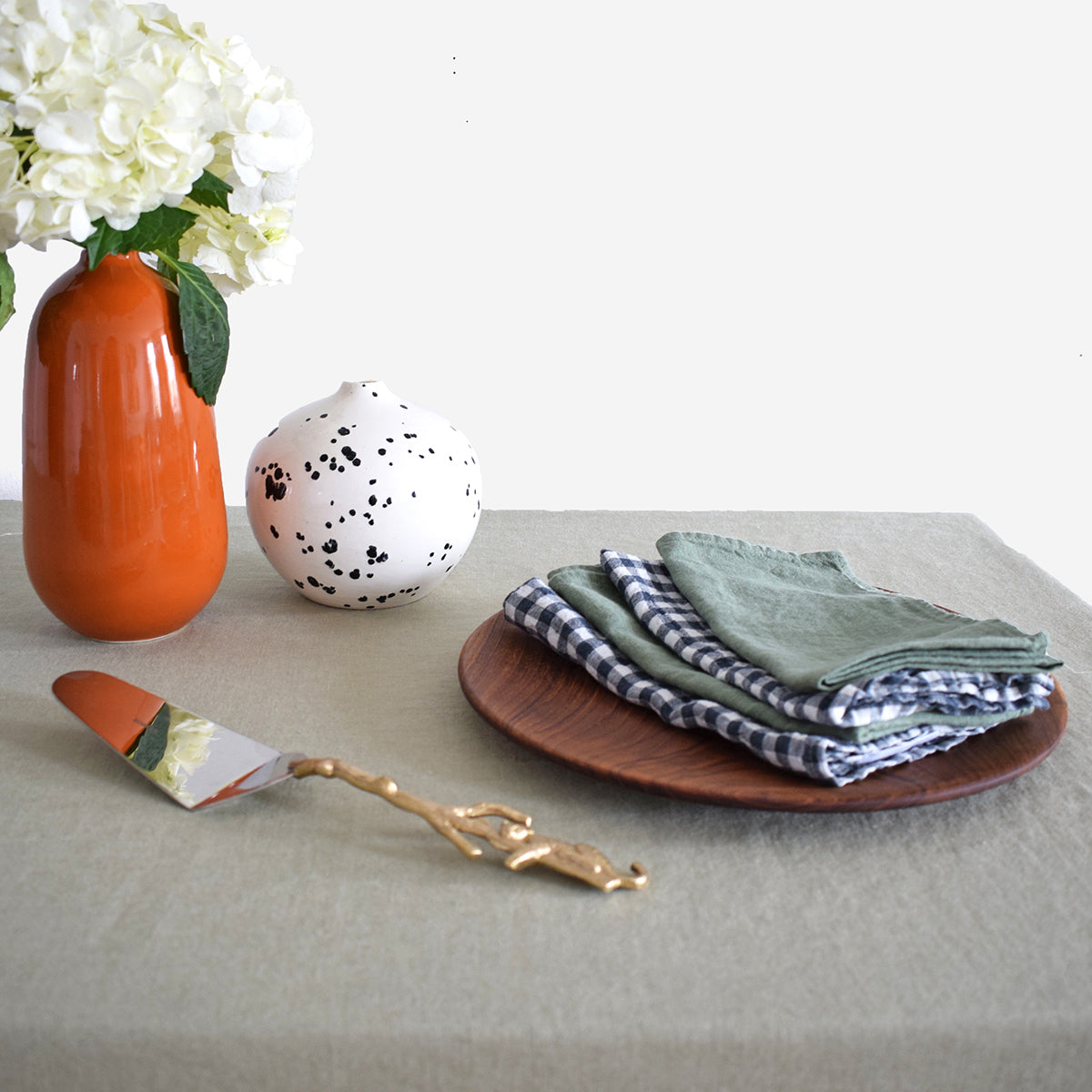 Linen Napkin in Jade